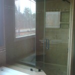 Frameless Shower Door With Header