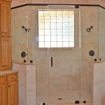 Frameless Shower with Header 1