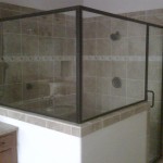 Semi-Frameless Shower Door