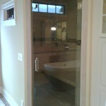 Single Frameless Shower Door